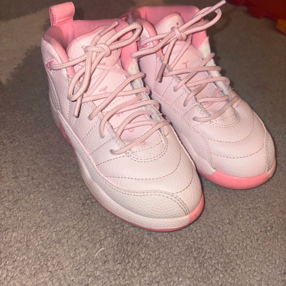 Jordan Kids Pink High-Top Sneakers